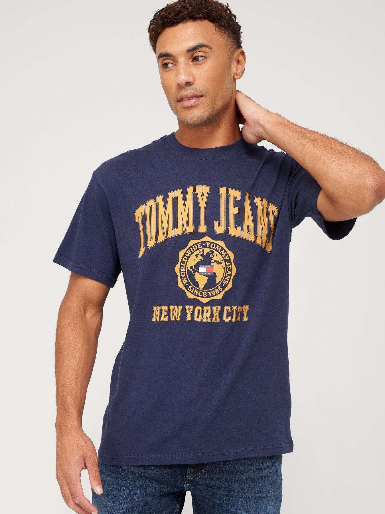 Huge Savings on | College Logo at Jeans Threads Tommy - Navy New Twilight T-Shirt Sale